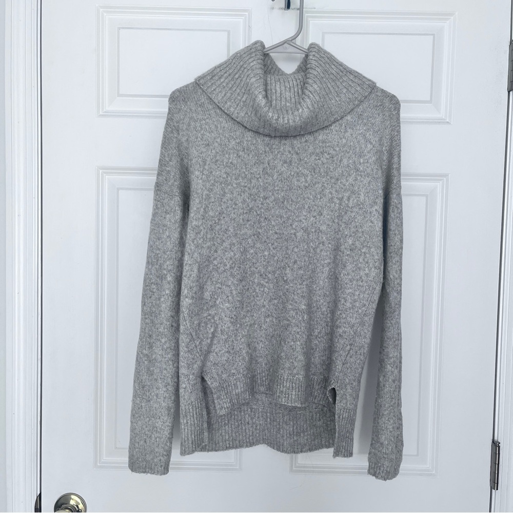 GAP Gray Wool Blend Sweater